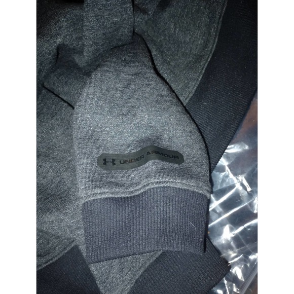 Under Armour Black Long Sleeve Fitted Full Zip Jacket - Picture 5 of 8